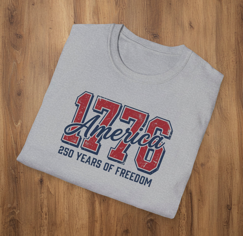 1776 America 250 Years of Freedom T‑Shirt