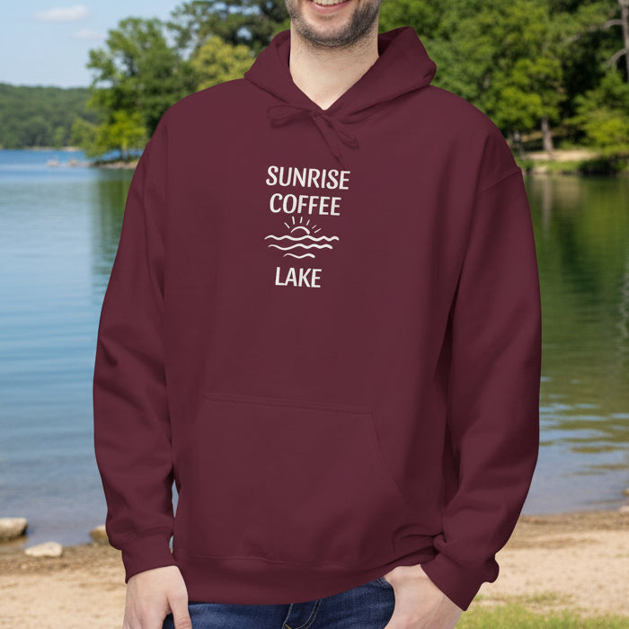 Sunrise Coffee Lake Hoodie