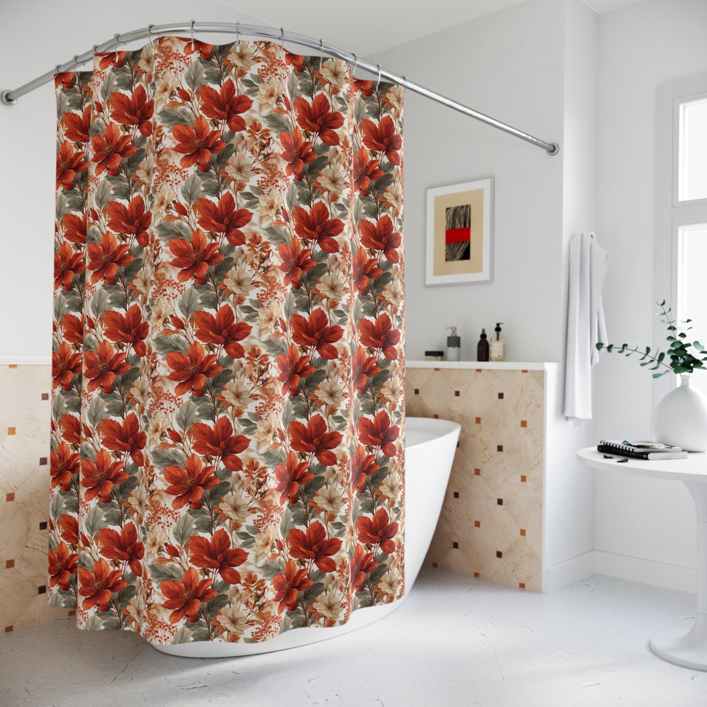 Autumn Foliage Shower Curtain