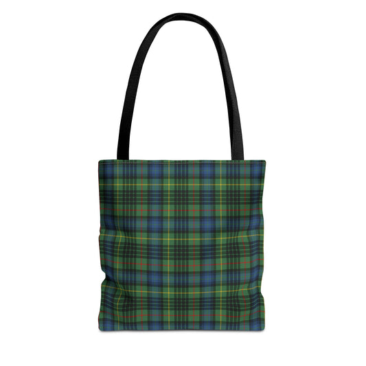 Aberdeen Meadow Plaid Tote Bag