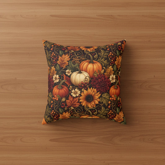 Wildwood Harvest Bloom Faux Suede Pillow