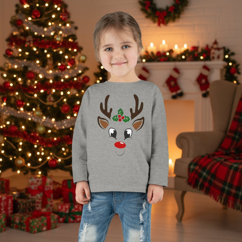 Toddler Reindeer Long Sleeve Tee