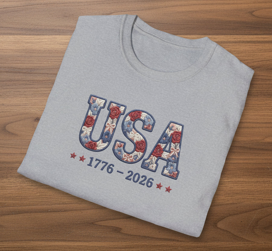 USA 1776-2026 Patriotic T-Shirt