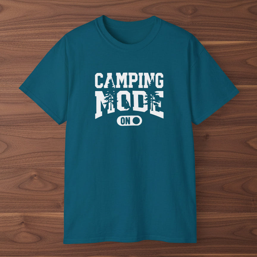 Camping Mode On T-Shirt