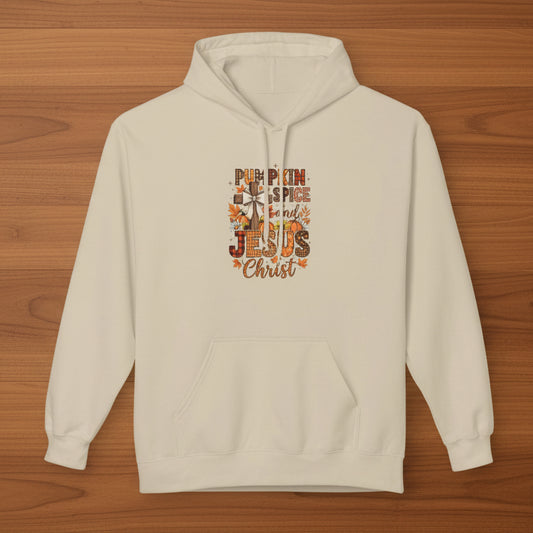Pumpkin Spice & Jesus Christ Hoodie