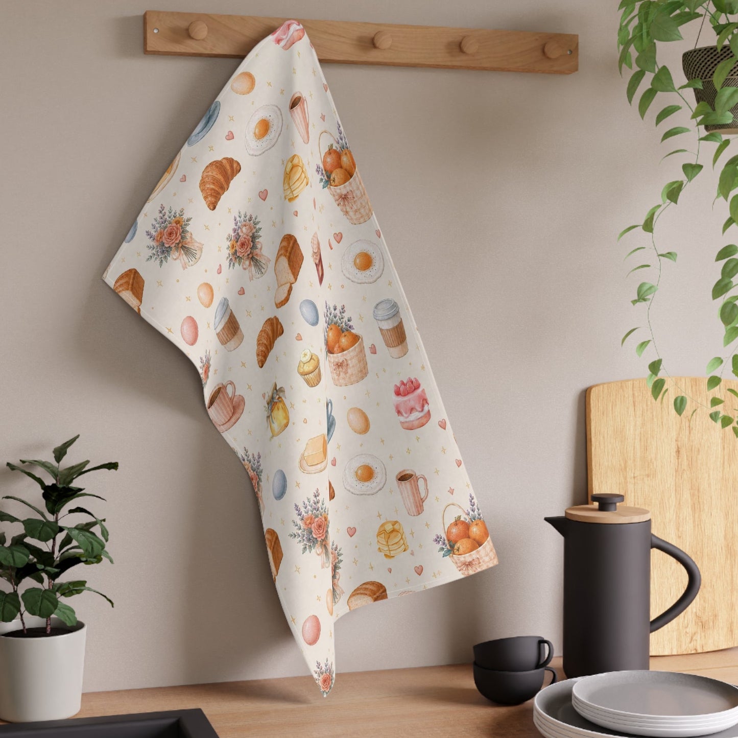 Sunday Morning Tea Towel
