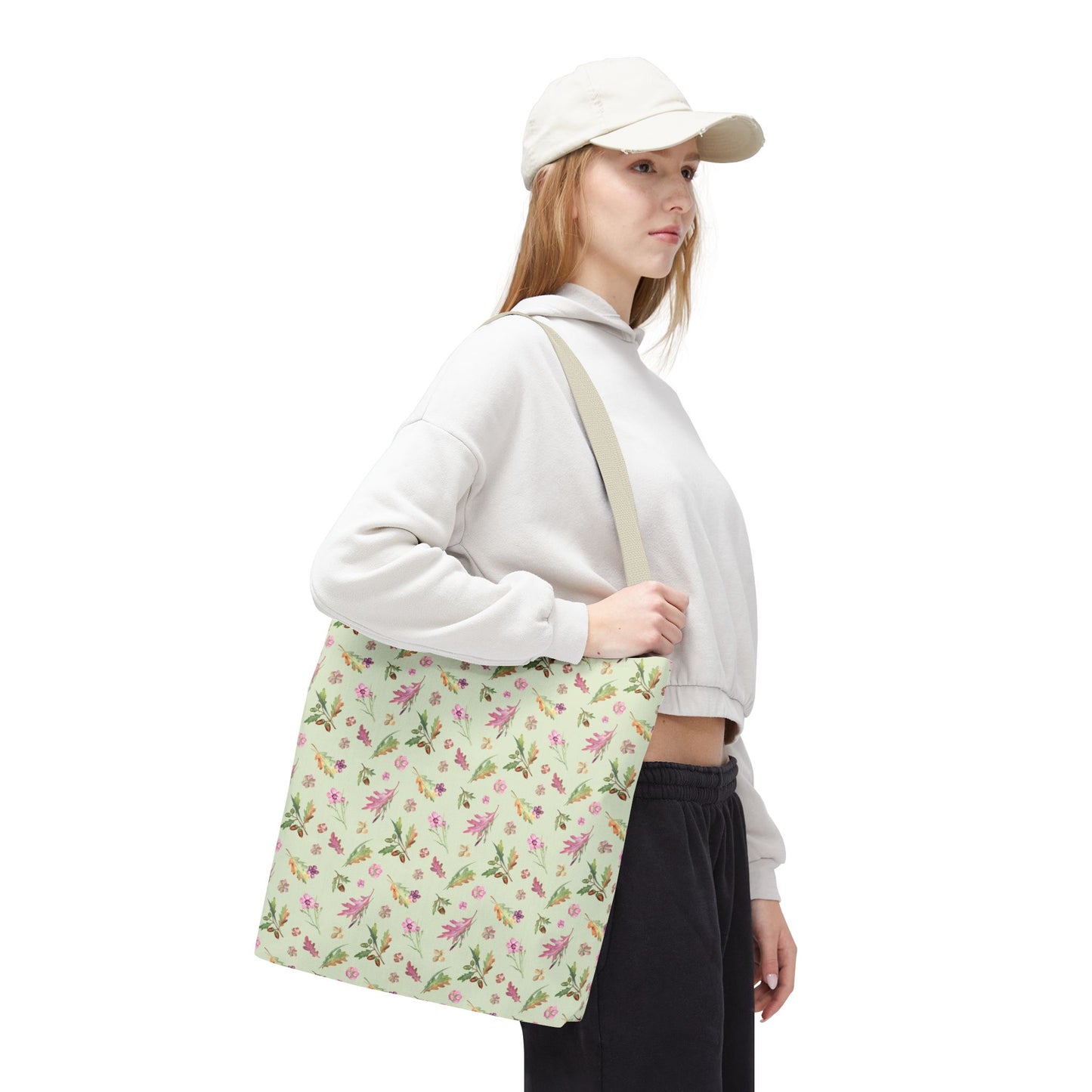 Floral Spring Pattern Tote Bag