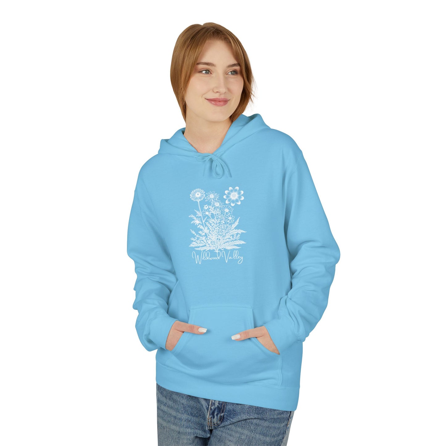 Wildwood Valley Floral Sketch Hoodie