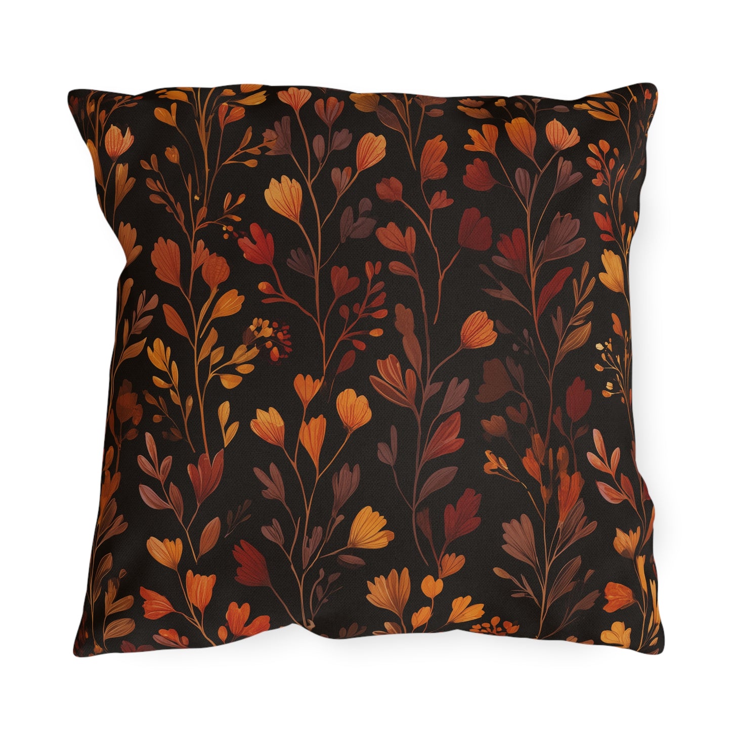 Autumn Floral Outdoor Pillow