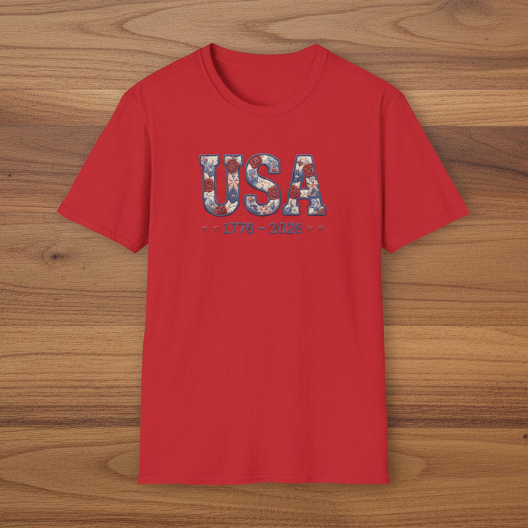 USA 1776-2026 Patriotic T-Shirt