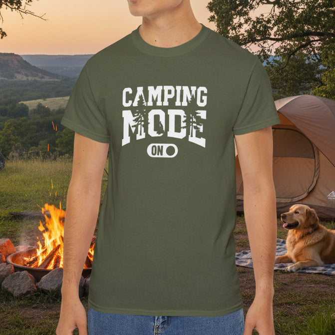 Camping Mode On T-Shirt