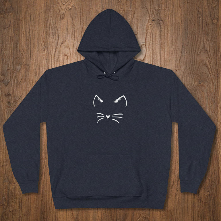 Cat Face Hoodie