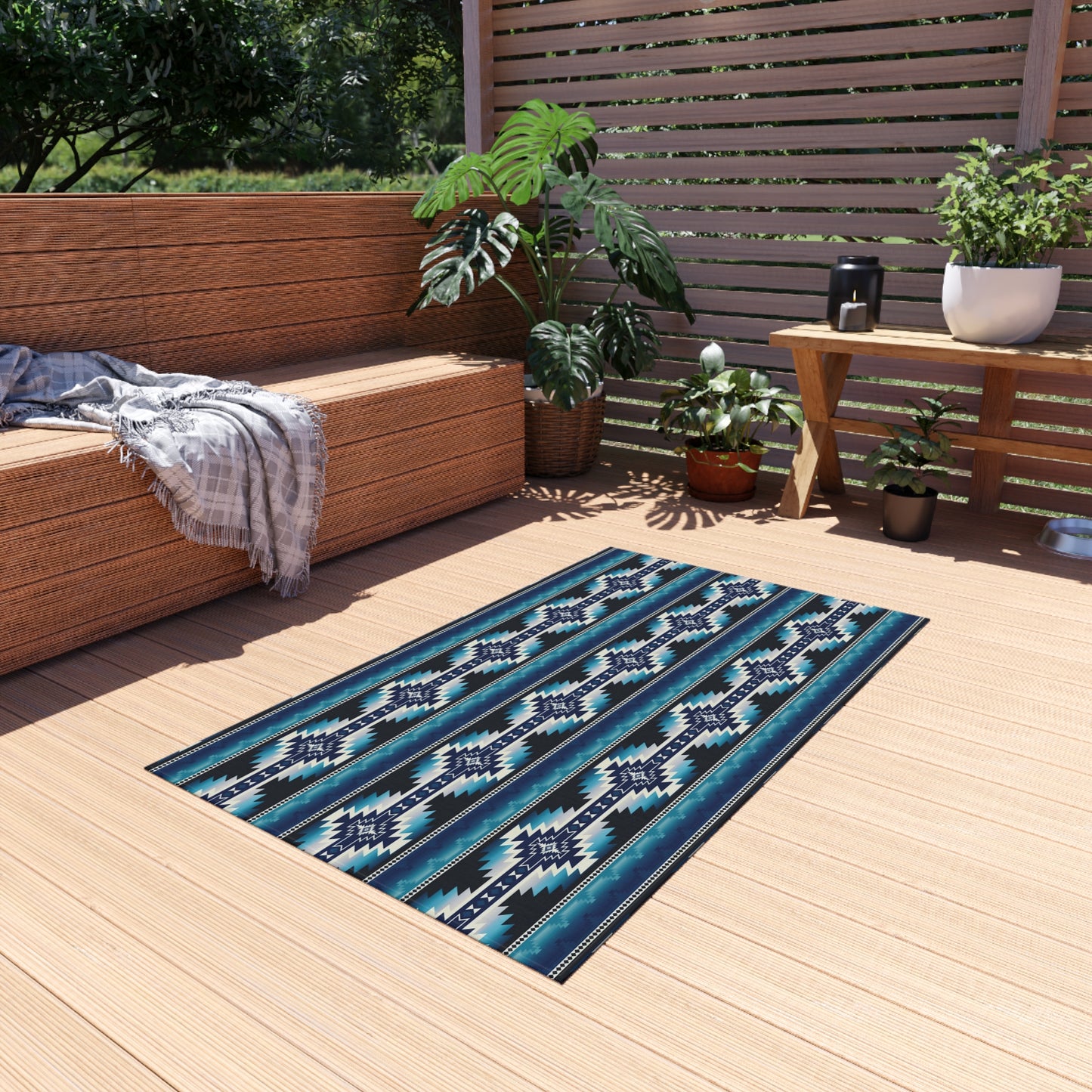 Southwest Stripe Outdoor Rug