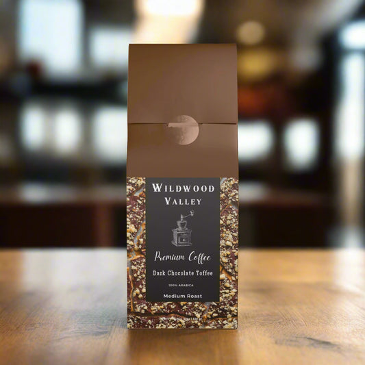 Dark Chocolate Toffee Coffee Blend (Medium Roast) 12oz
