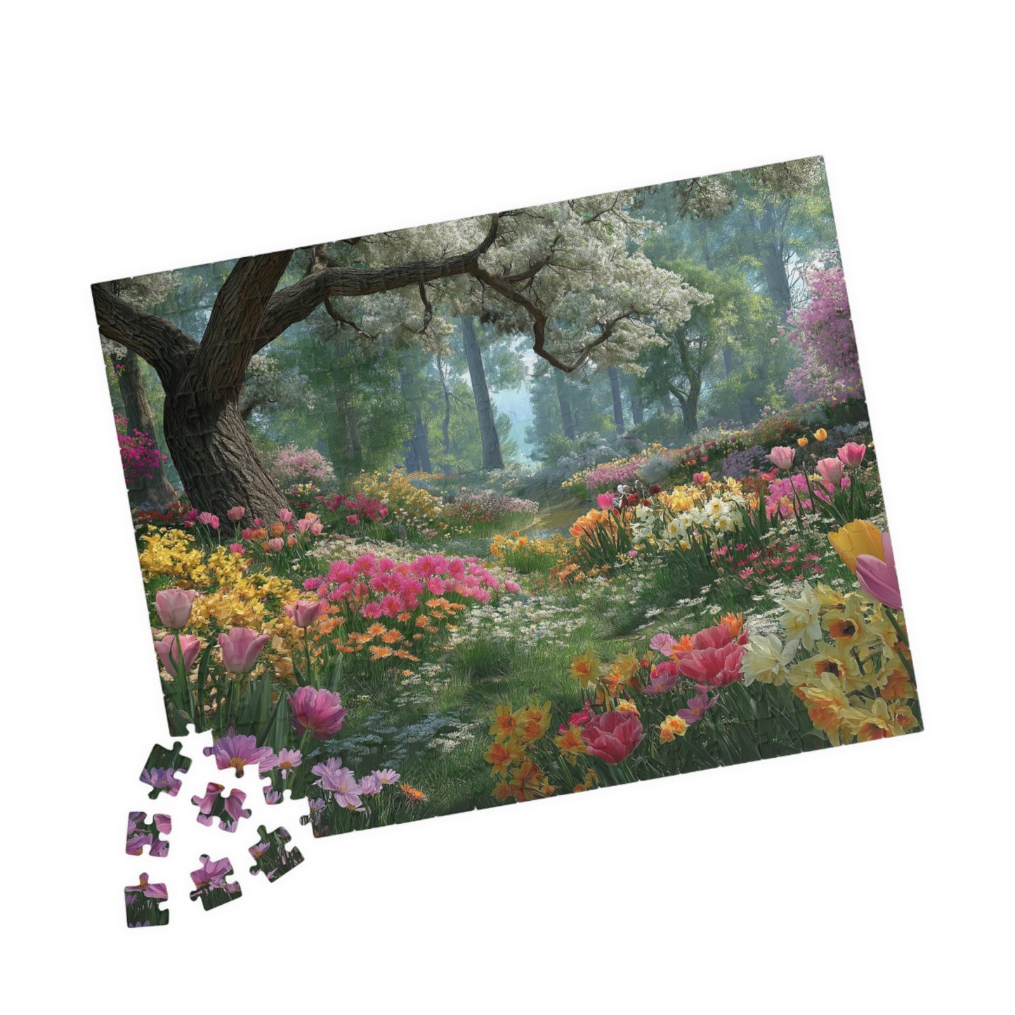 Spring Forest Jigsaw Puzzle — 110/252/520/1014 pcs