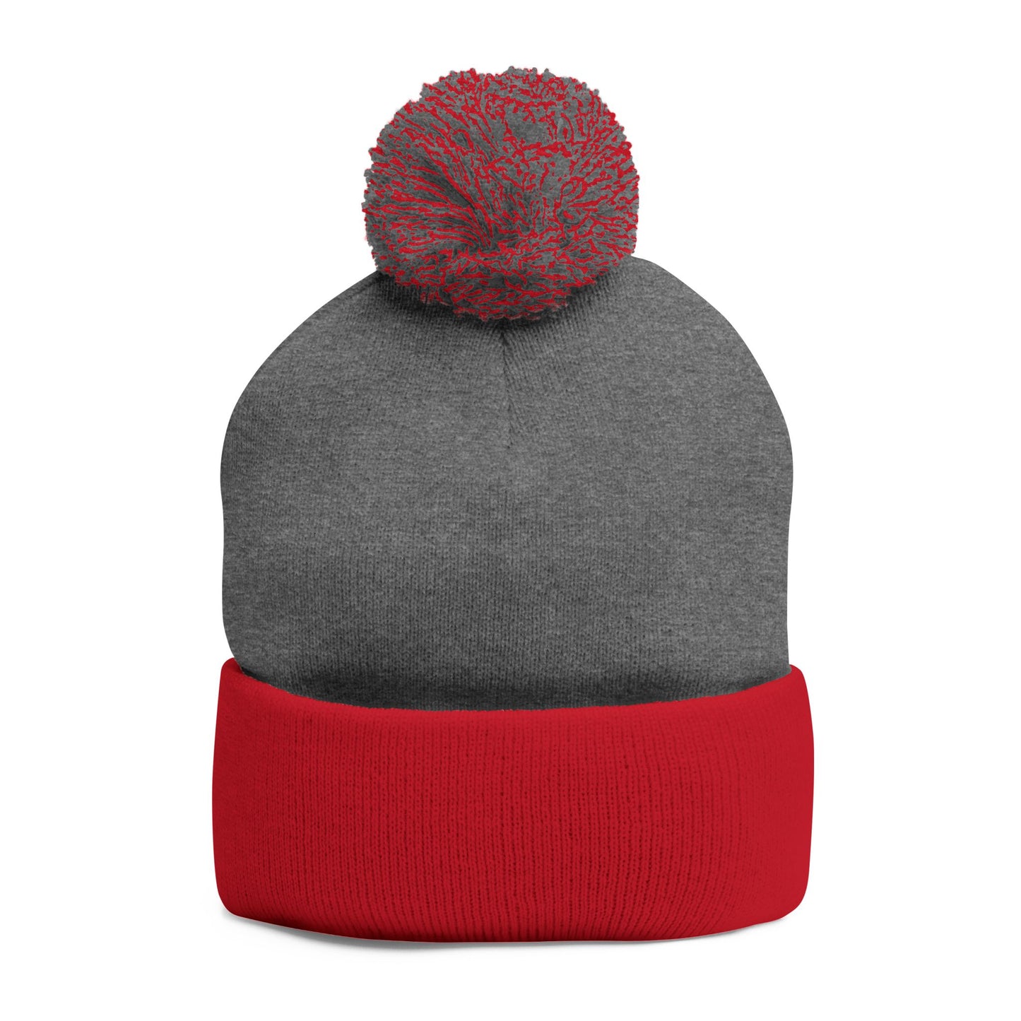 Oklahoma Embroidered Pom-Pom Knit Cap — Oklahoma Beanie for Fans
