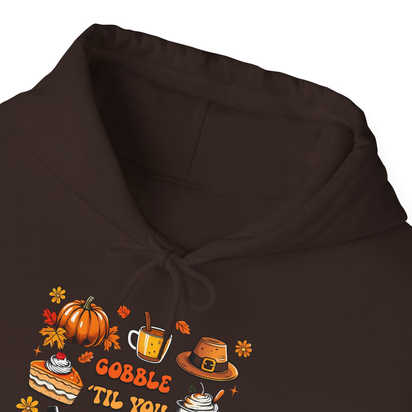 Gobble Till You Wobble Thanksgiving Hoodie