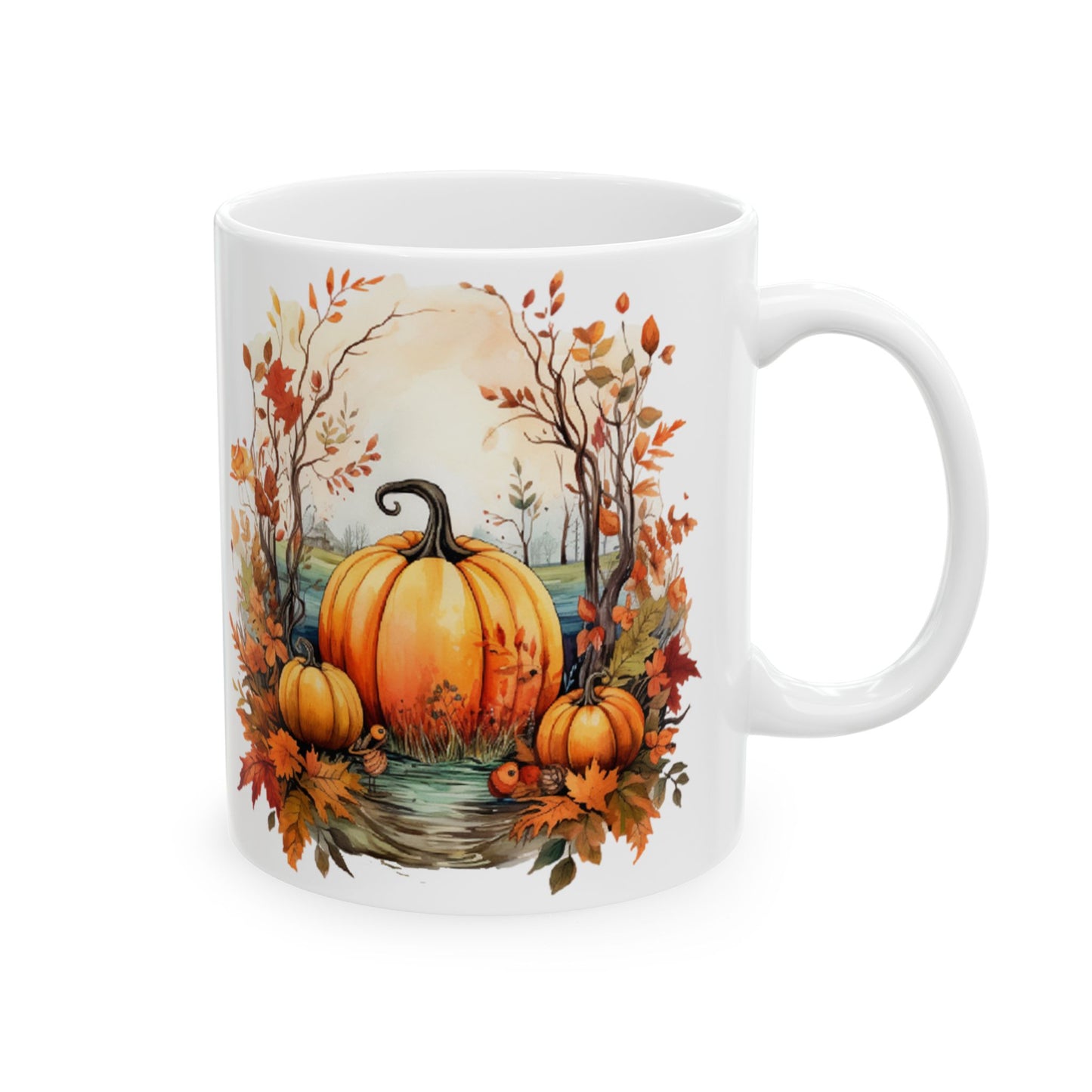 Pumpkin Patch Ceramic Mug | 11oz