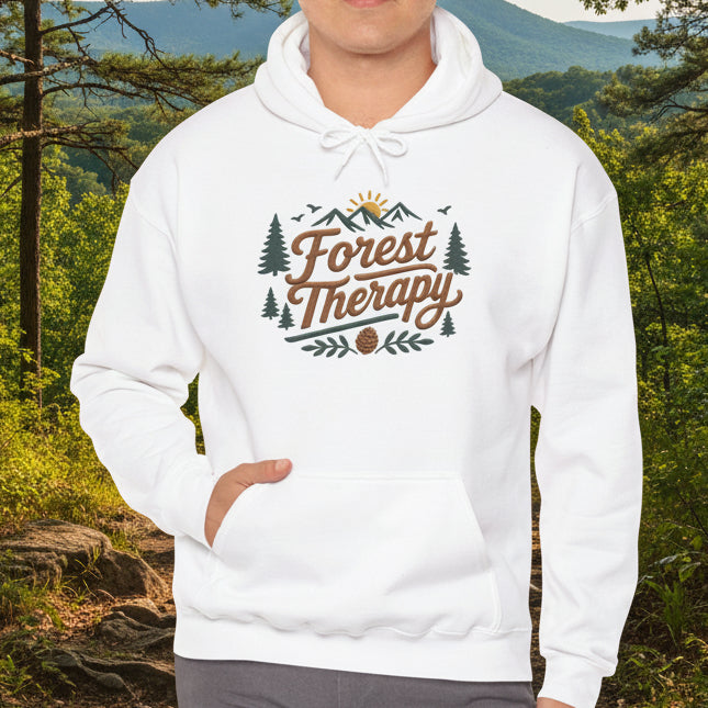 Forest Therapy Embriodered Hoodie
