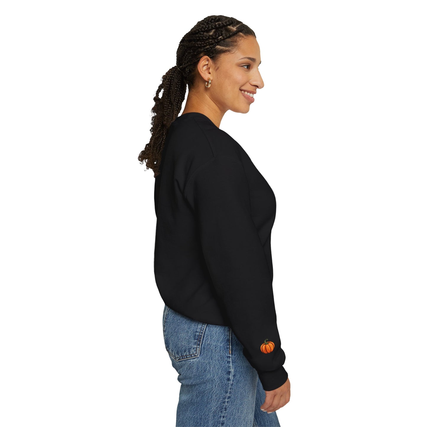 Gobble ’Til You Wobble Thanksgiving Crewneck Sweatshirt