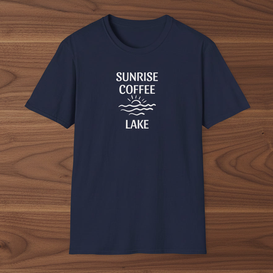 Sunrise Coffee Lake T-Shirt