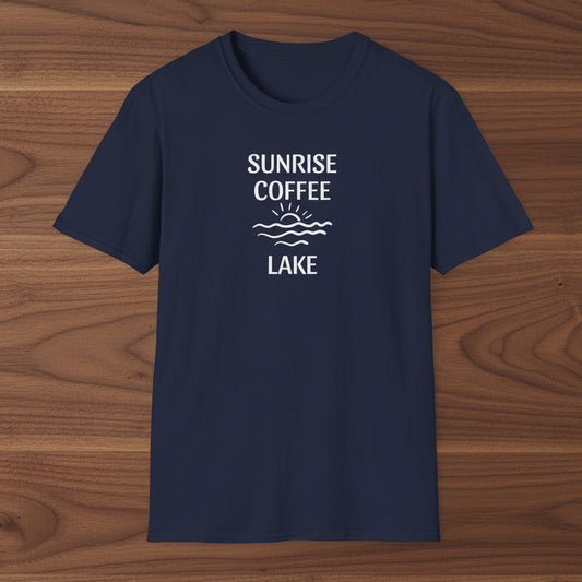 Sunrise Coffee Lake T-Shirt