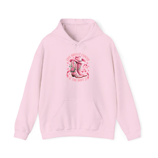 Give Cancer the Boot Adult Hoodie