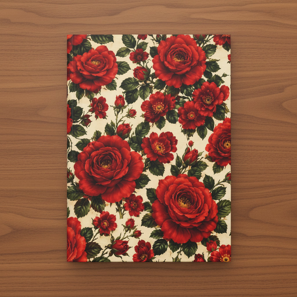 Riverfront Roses Hardcover Journal
