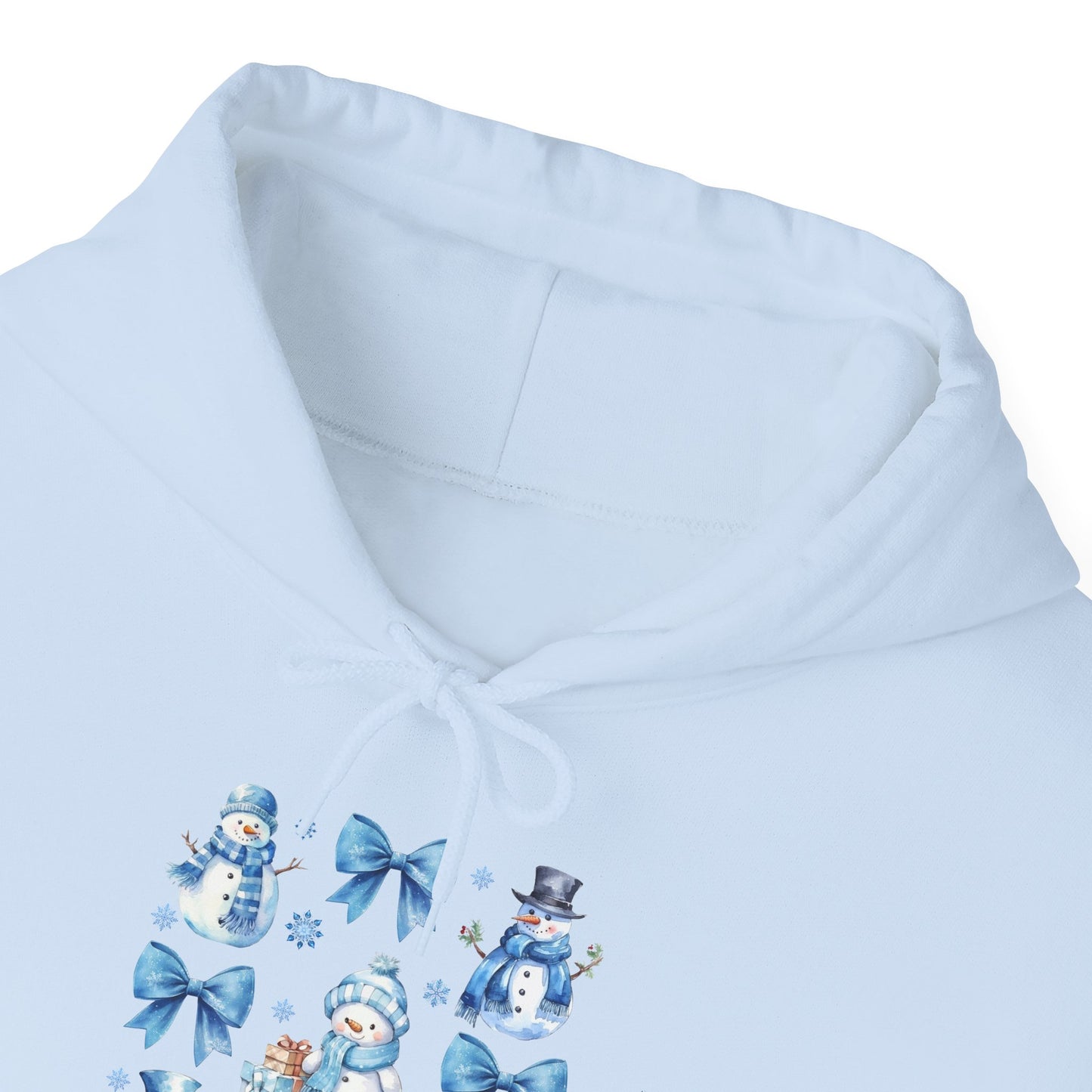 Coquette Winter Snowman Hoodie