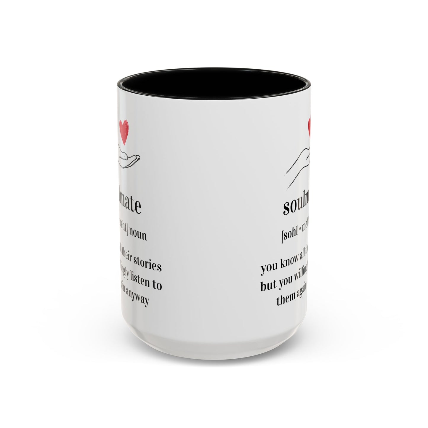 Soulmate Definition Accent Coffee Mug