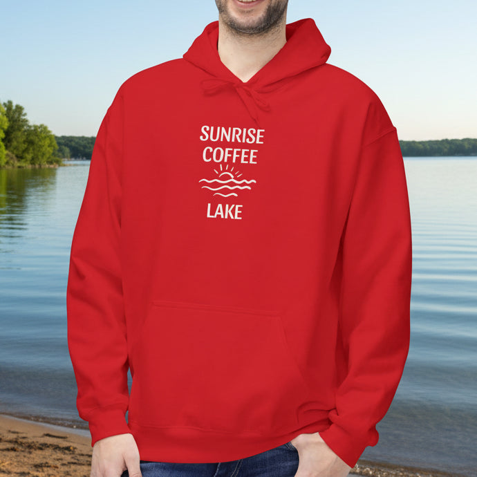 Sunrise Coffee Lake Hoodie