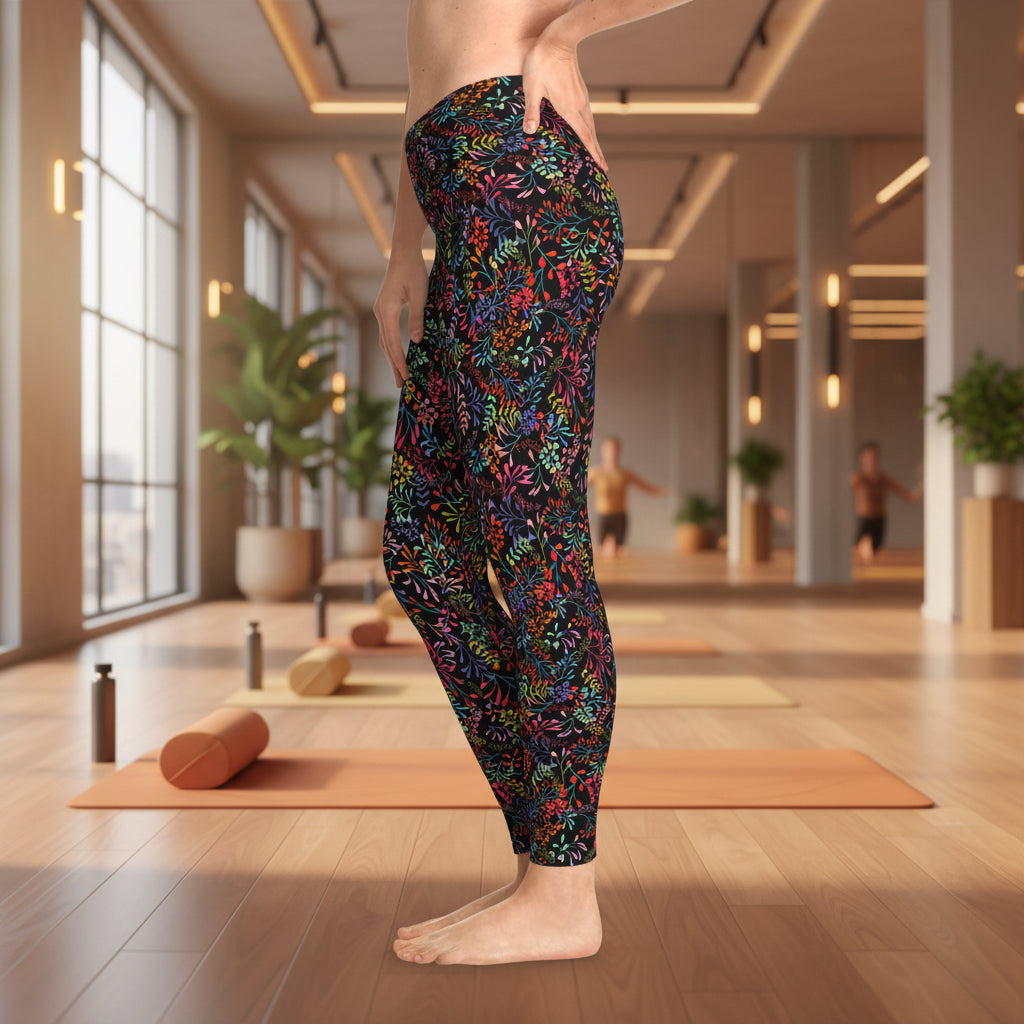 Floral Foliage Leggings