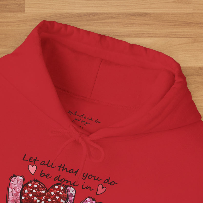 All Things in Love Valentine Hoodie