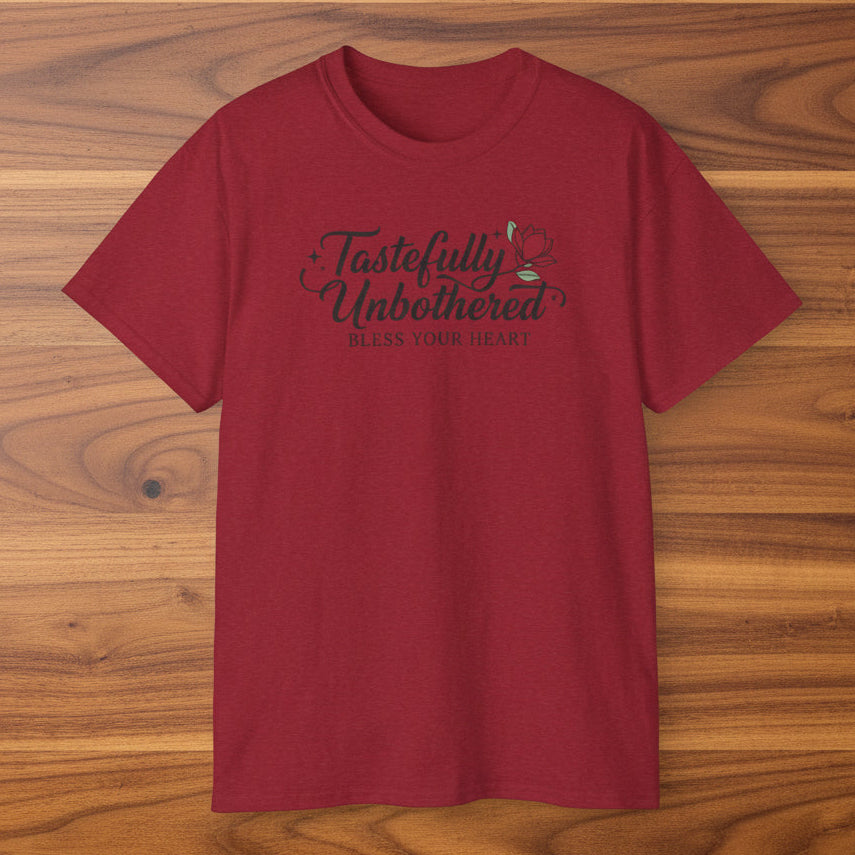 Tastefully Unbothered Bless Your Heart T-Shirt