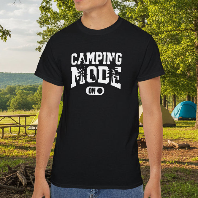 Camping Mode On T-Shirt