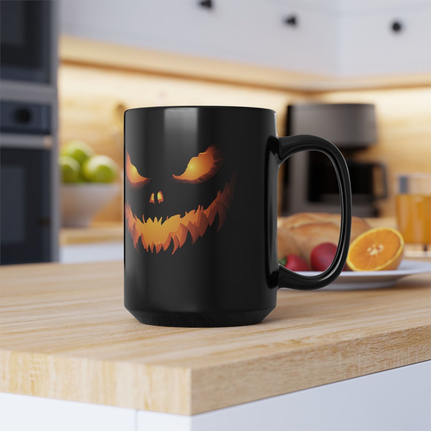 Spooky Jack-O'-Lantern Black Mug 11oz or 15oz