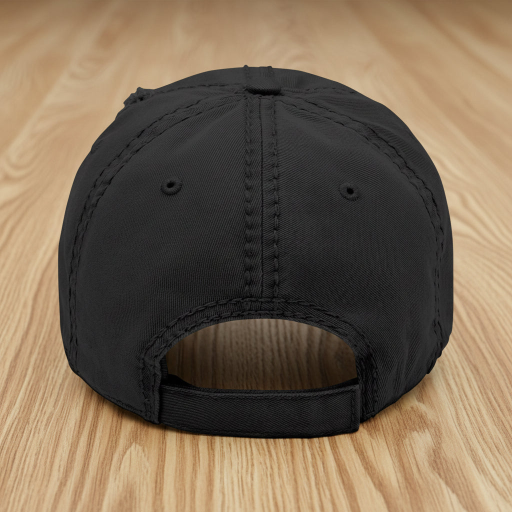 Spooky Embroidered Pumpkin Dad Hat