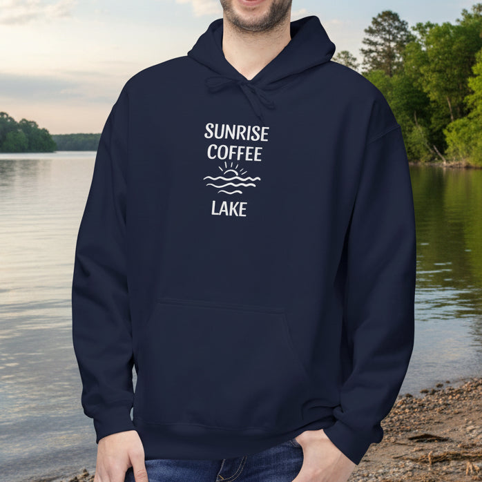 Sunrise Coffee Lake Hoodie