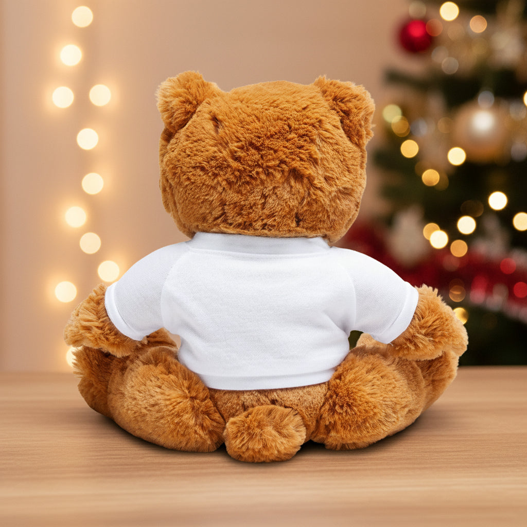 Merry Christmas & Happy New Year Teddy Bear — Holiday Teddy Bear Christmas Gift