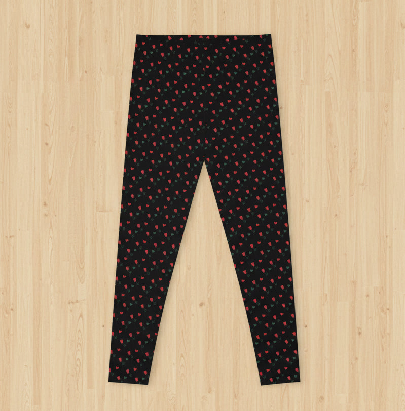 Roses and Hearts Leggings