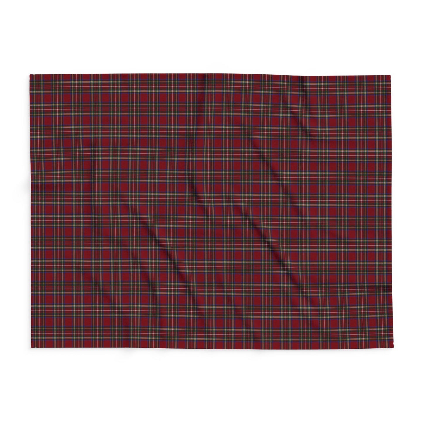 Christmas Eve Plaid Arctic Fleece Blanket