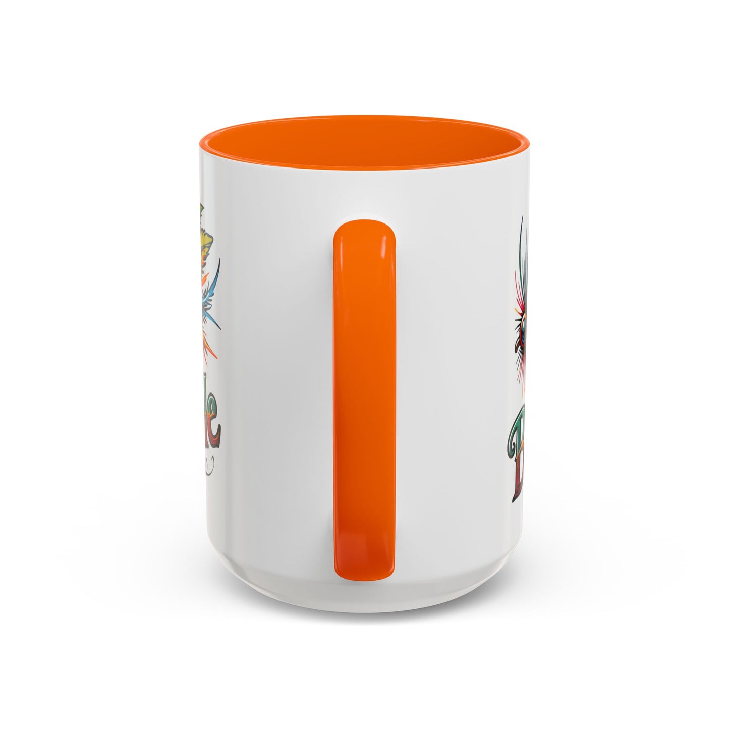 Fishing Lure “Bite Me” 15oz Accent Coffee Mug