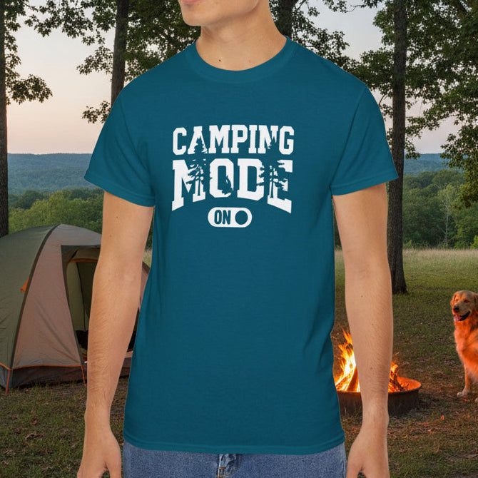 Camping Mode On T-Shirt