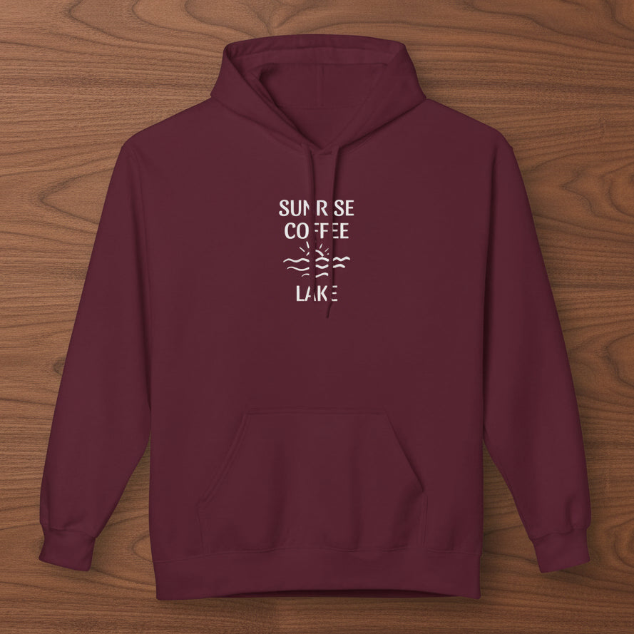 Sunrise Coffee Lake Hoodie
