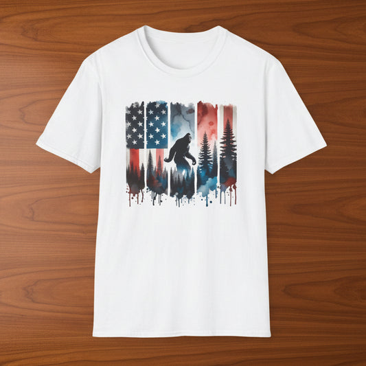 Bigfoot Flag T-Shirt