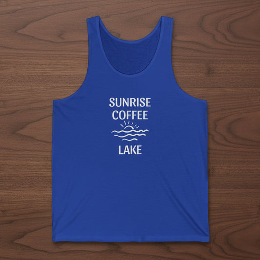 Sunrise Coffee Lake Tank Top