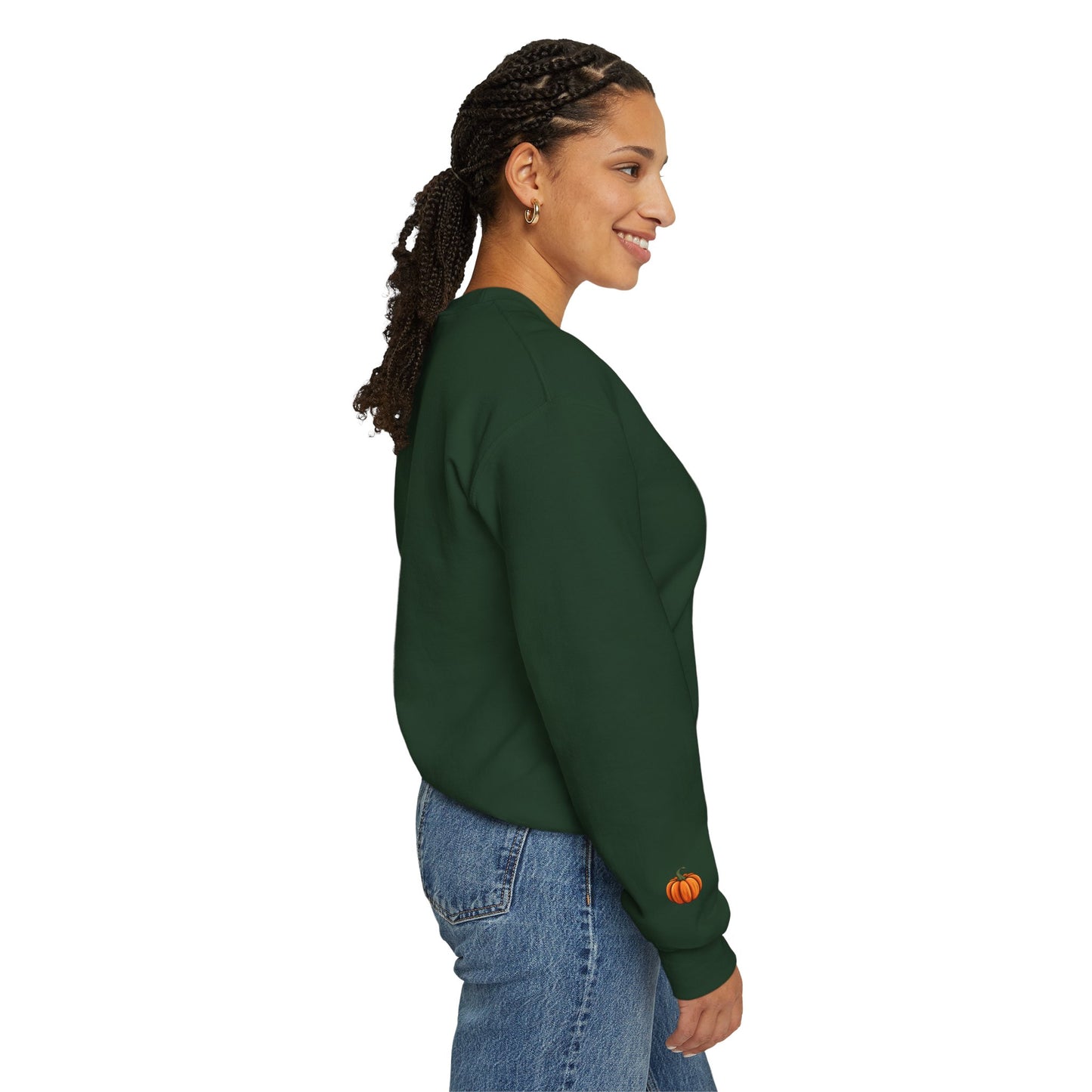 Gobble ’Til You Wobble Thanksgiving Crewneck Sweatshirt