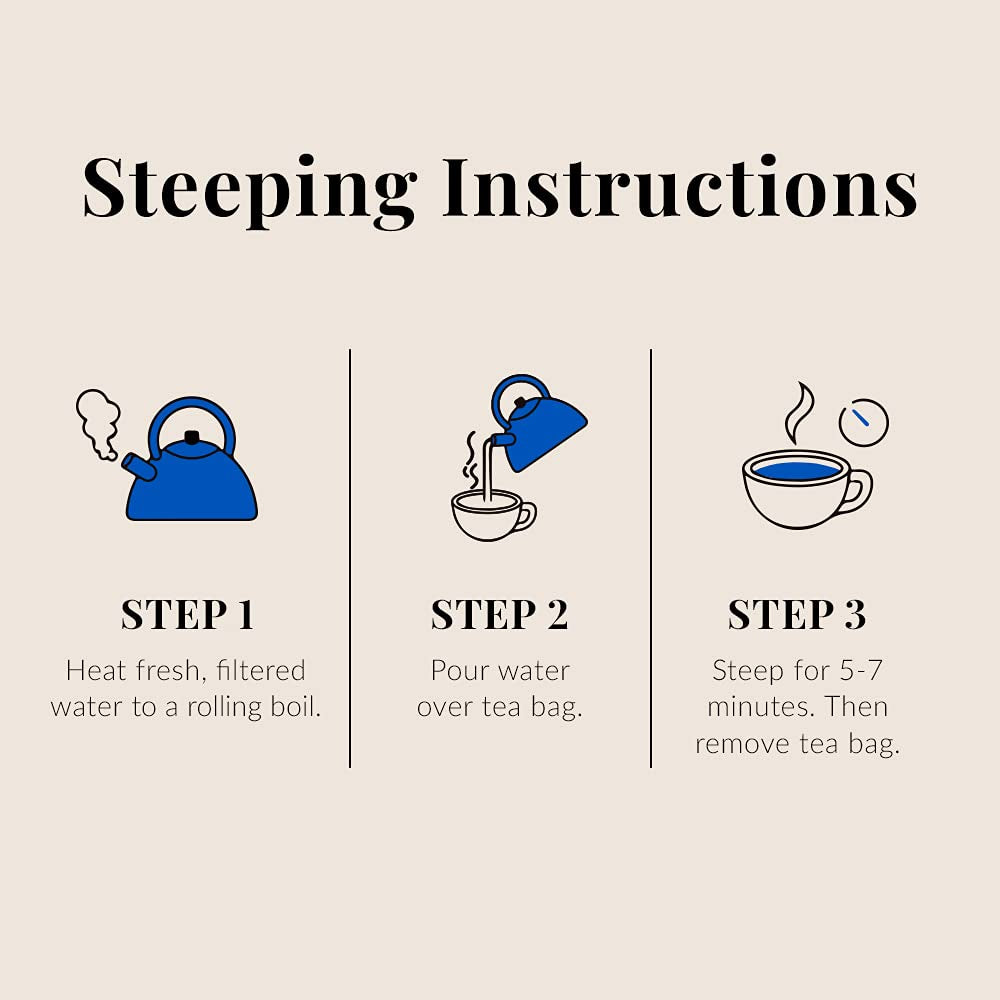 The Republic of Tea - Get Some Zzz’S – No. 5 Herb Tea for Rest, No Caffeine, 36 Tea Bags