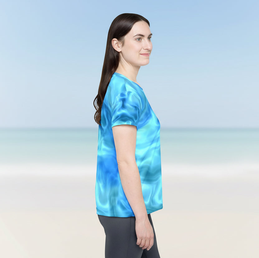 Women’s Swirling Water Sports Jersey