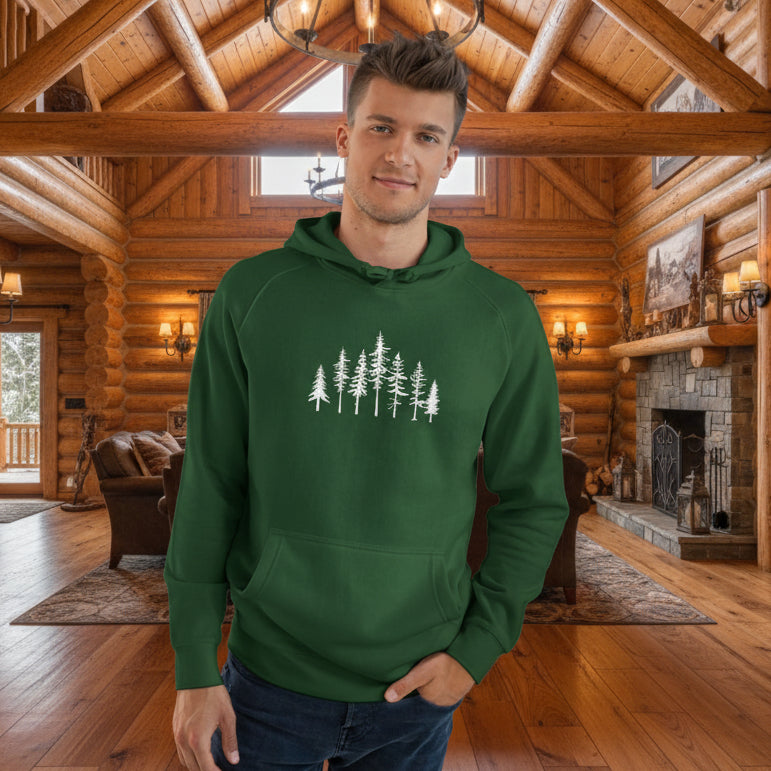Forest Pines Unisex Hoodie
